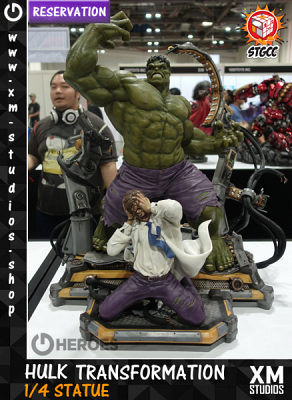 XM Studios Hulk Transformation 1/4 Premium Collectibles Statue